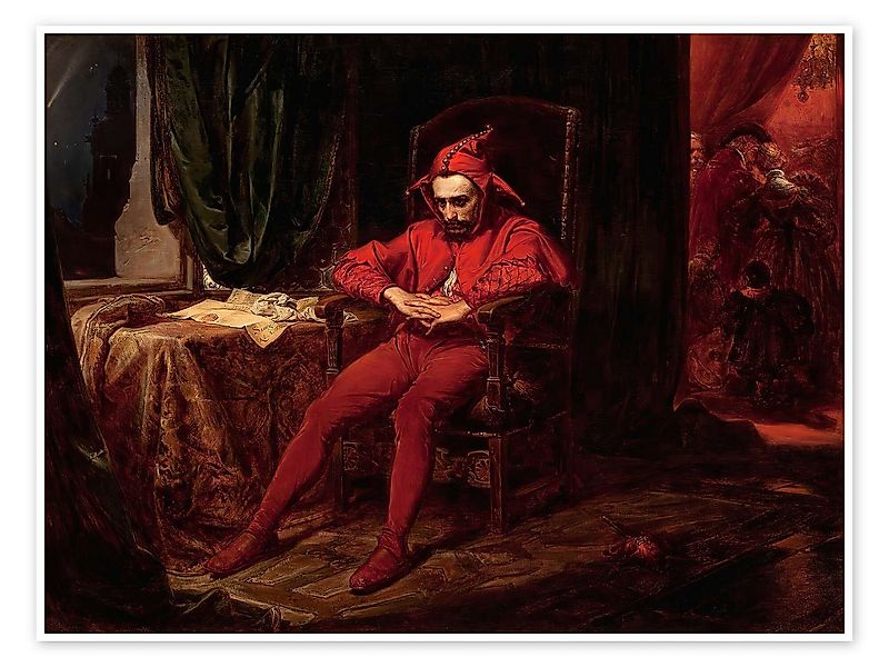 Posterlounge Wandbild Stańczyk, Jan Matejko, erhältlich als Poster, Leinwan günstig online kaufen