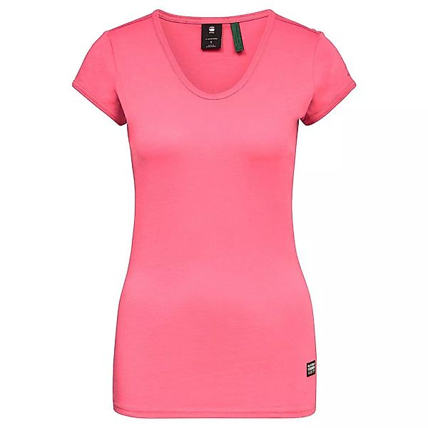 G-star Core Eyben Slim Kurzarm T-shirt 2XS Rebel Pink günstig online kaufen