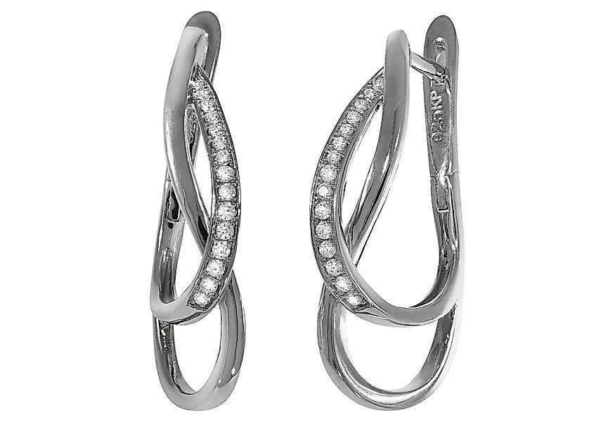 Vivance Paar Creolen 925 Silber rhodiniert günstig online kaufen