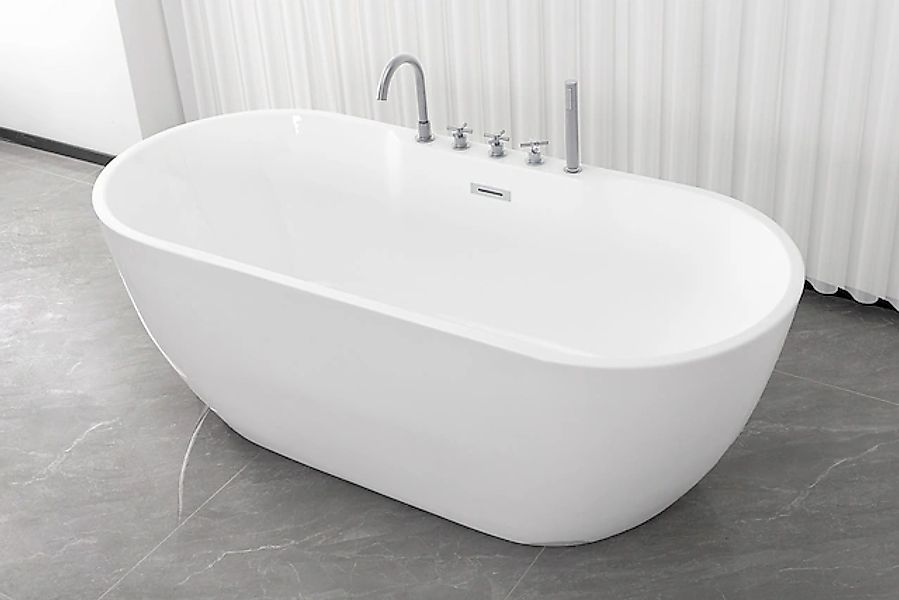 Sanotechnik Badewanne »ARUBA« Höhe 58 cm Vorrichtung für Ablaufschlauch   Ü günstig online kaufen