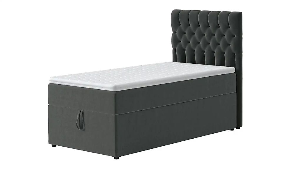 Boxbett mit Bettkasten Belek ¦ grau ¦ Maße (cm): B: 100 H: 125 Betten > Kom günstig online kaufen