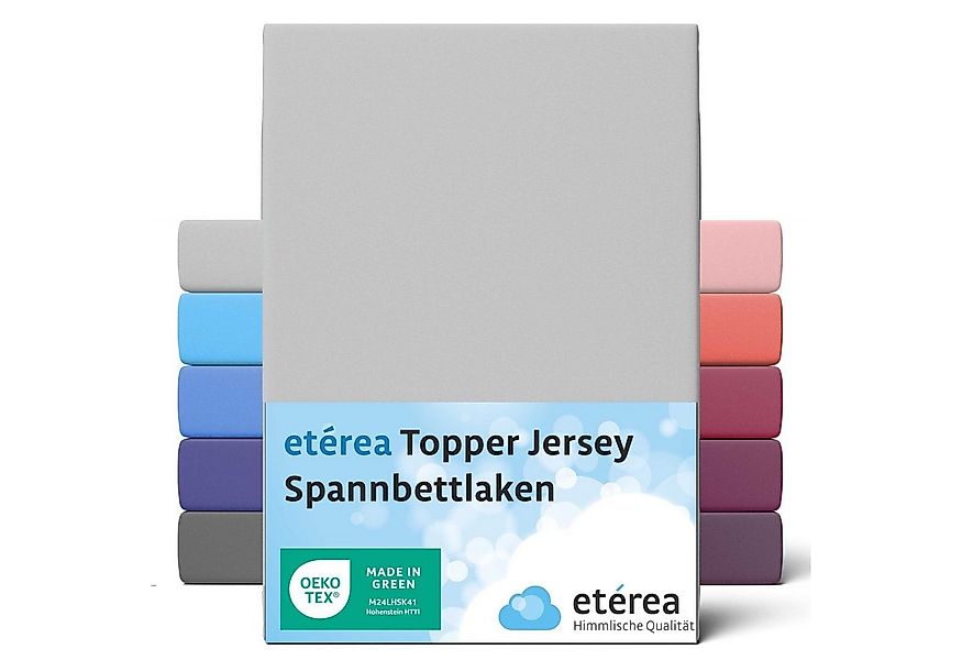 etérea Himmlische Qualität Spannbettlaken etérea Comfort Jersey Topper Span günstig online kaufen
