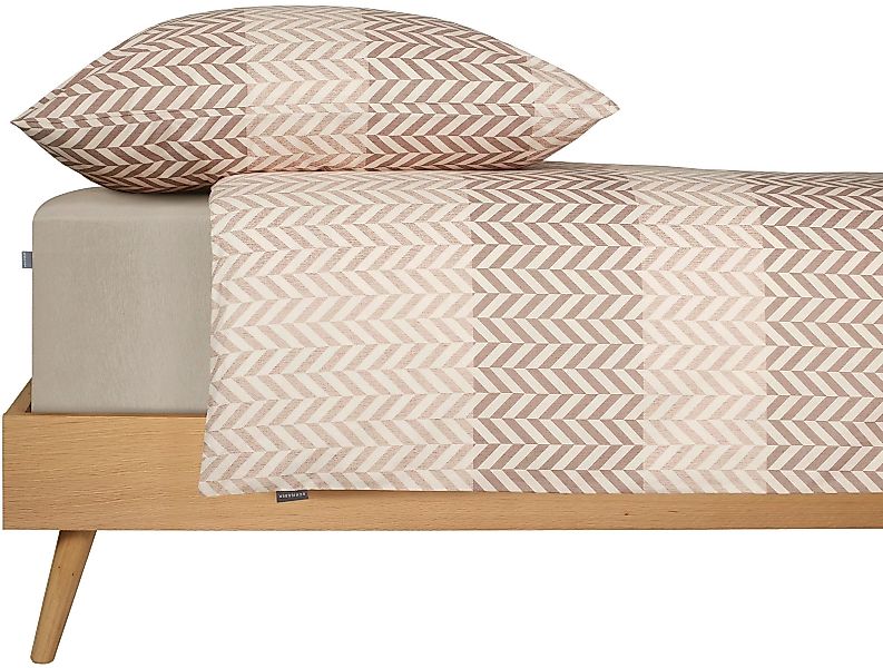 Schiesser Bettwäsche »Maribel aus weicher Baumwolle mit interpretiertem Fis günstig online kaufen