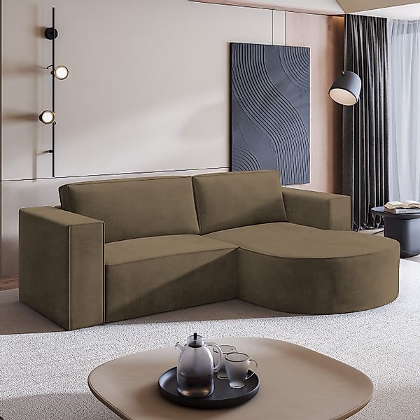 Masseno Ecksofa SORELA mit Schlaffunktion L-Form, günstig online kaufen