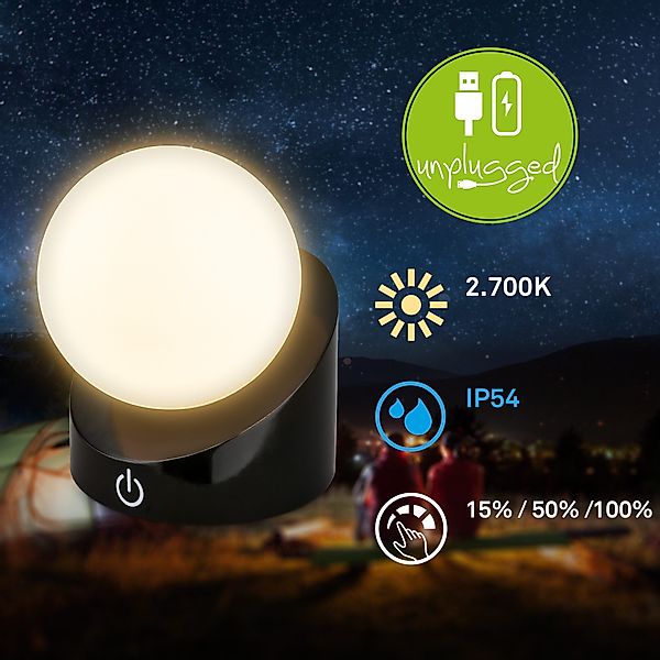 Briloner Leuchten Tischleuchte LED Tischlampe Kunderzimmer günstig online kaufen