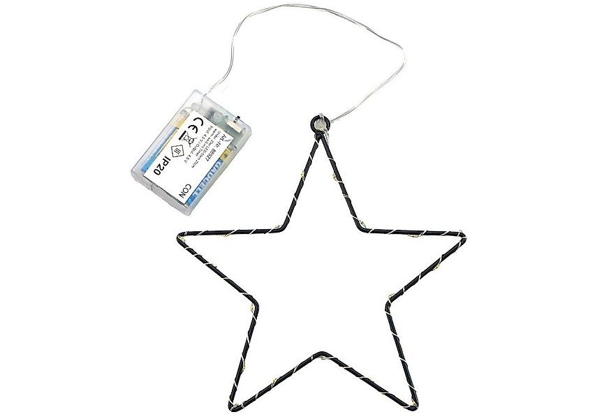 Annastore LED Stern LED Weihnachtsstern Beleuchtung - warmweiß mit Timer, b günstig online kaufen