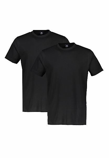 LERROS T-Shirt "LERROS Doppelpack T-Shirt Rundhals in Premium Baumwollquali günstig online kaufen