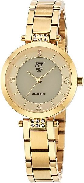 ETT Solaruhr Solar Drive ELS-12141-62M, (Set, 2-tlg., mit Bandkürzgerät), A günstig online kaufen