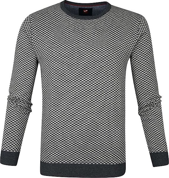 Suitable Baumwolle Zach Pullover Grau Design - Größe XXL günstig online kaufen