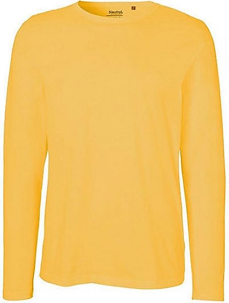 Neutral Langarmshirt Herren Long Sleeve T-Shirt / 100% Fairtrade-Baumwolle günstig online kaufen