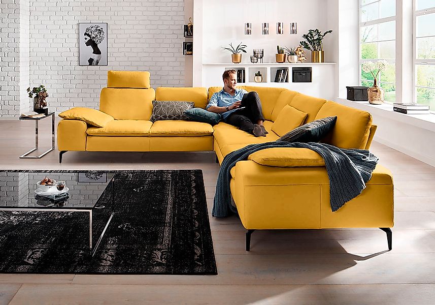 W.SCHILLIG Ecksofa »valentinoo, Designsofa, elegant und bequem, L-Form«, (S günstig online kaufen