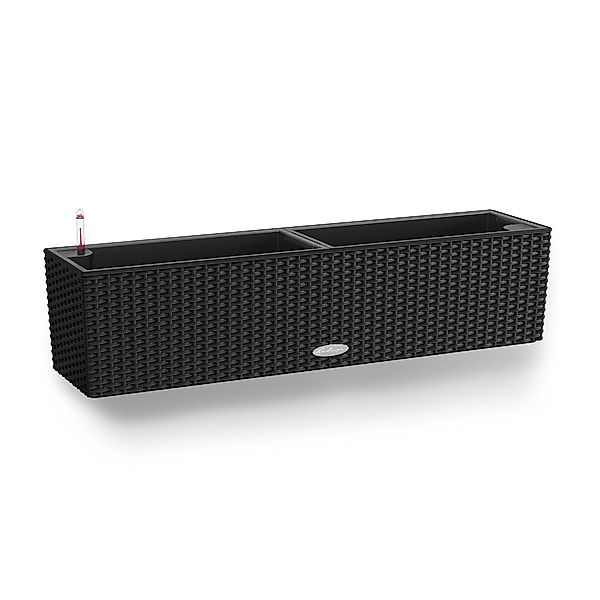 Lechuza® Balkonkasten Balconera Cottage 80 graphitschwarz günstig online kaufen
