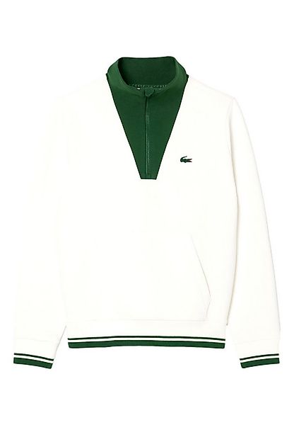 Lacoste Sweatshirt Pullover Heritage Sweatshirt Troyer (1-tlg) günstig online kaufen