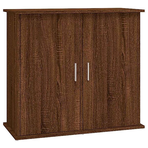 vidaXL Aquariumunterschrank Aquariumständer Braun Eichen-Optik 81x36x73 günstig online kaufen