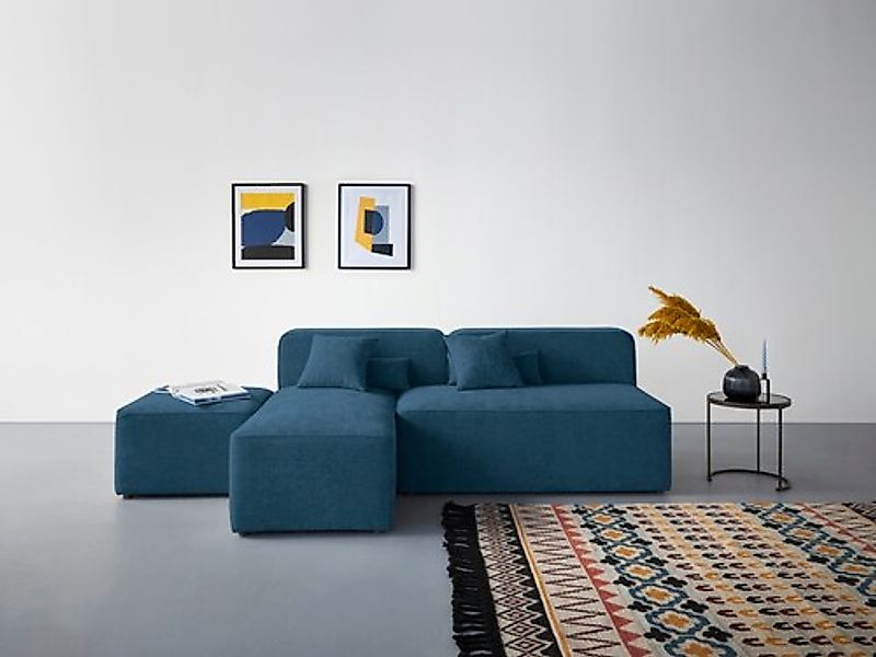 Home affaire Ecksofa »Sundstrup L-Form« Modulserie, individuelle Zusammenst günstig online kaufen