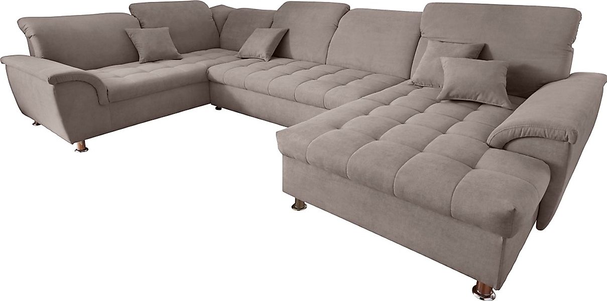 DOMO collection Wohnlandschaft "Franzi optional mit Bettfunktion, Bettkaste günstig online kaufen