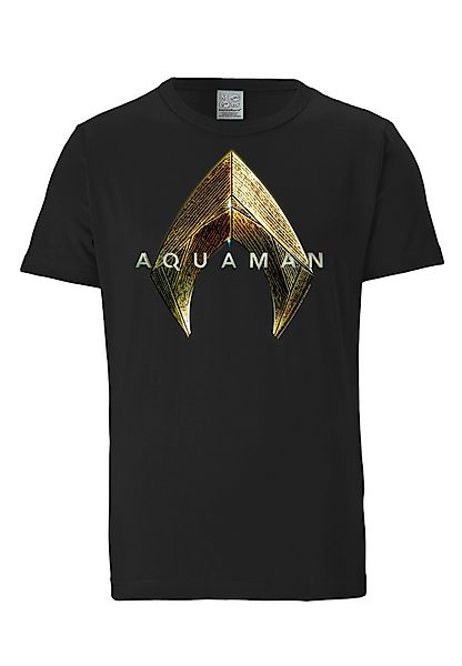 LOGOSHIRT T-Shirt DC Comics - Aquaman Logo mit lizenziertem Print günstig online kaufen
