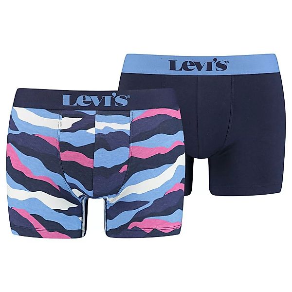 Levi´s ® Calm Camouflage Slip-boxer 2 Paare M Blue / Pink günstig online kaufen