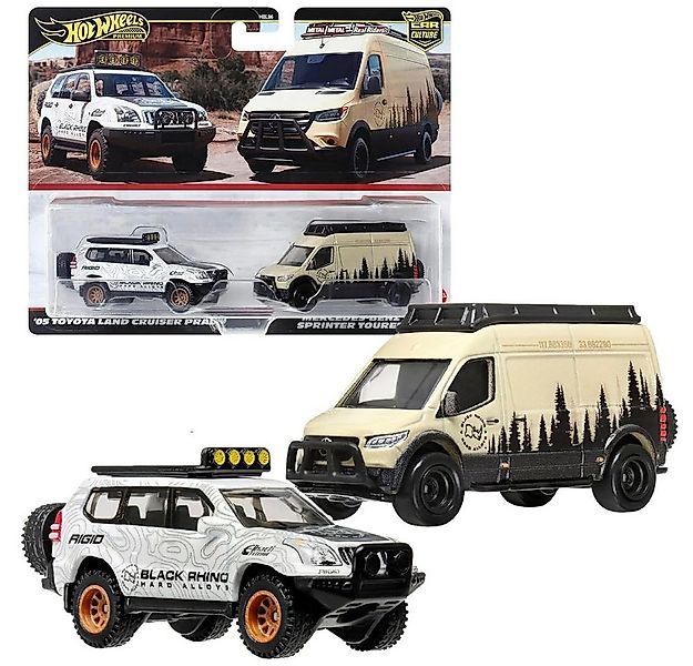 Hot Wheels Spielzeug-Rennwagen Mercedes-Benz ST + Toyota LC Prado Hot Wheel günstig online kaufen