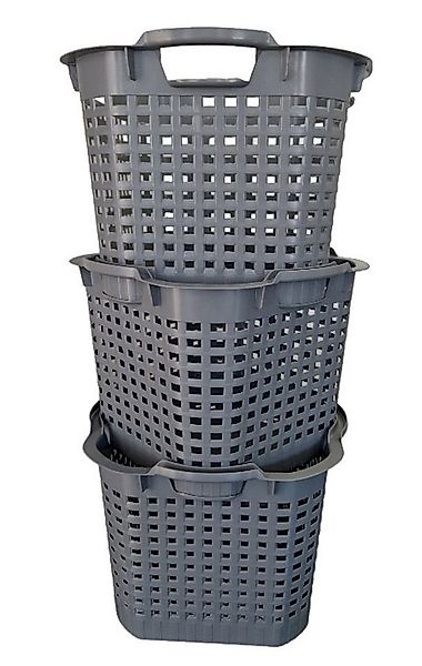 BURI Wäschekorb Wäschekorb Universalkorb vers Farben Gartenkorb Stapelkorb günstig online kaufen
