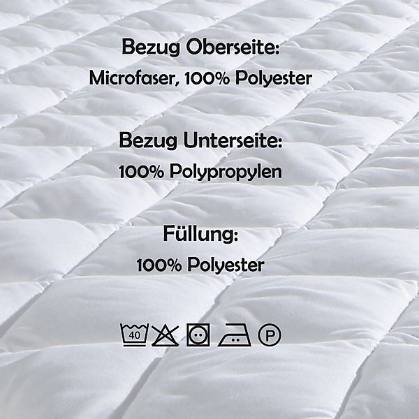 Matratzenschutzbezug Matratzenschonauflage Microfaser Bestlivings, Matratze günstig online kaufen
