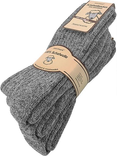 normani Thermosocken 3 Paar Schafwollsocken (Set, 3 Paar) wärmend und atmun günstig online kaufen
