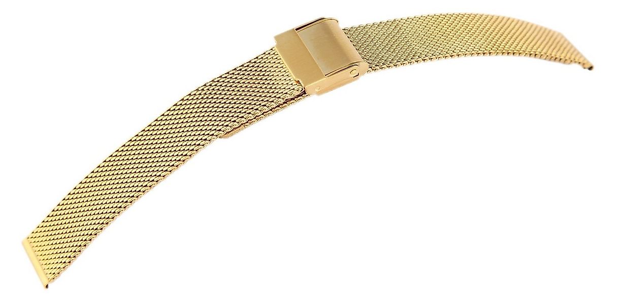 Engelhardt Uhrenarmband MB0074 Milanese-Uhrenarmband, goldfarben, 10 mm - 2 günstig online kaufen