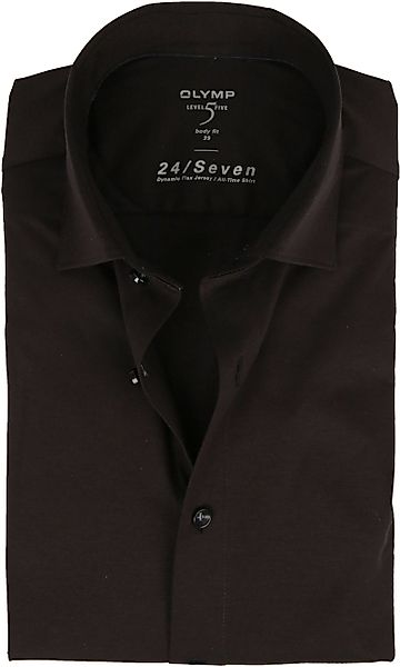 OLYMP Lvl 5 Hemd 24/Seven Schwarz - Größe 42 günstig online kaufen