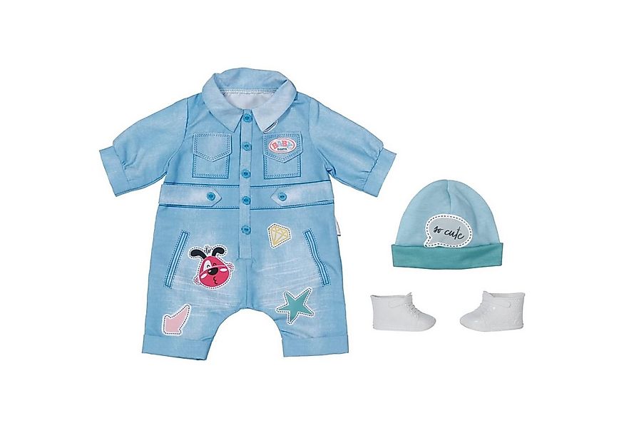 Zapf Creation® Puppenkleidung 832592 BABY born Deluxe Jeans Overall, 43cm günstig online kaufen