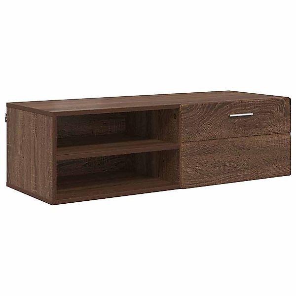 vidaXL Wohnzimmer-Set TV-Schränk Braun Eichen-Optik 100.5 günstig online kaufen