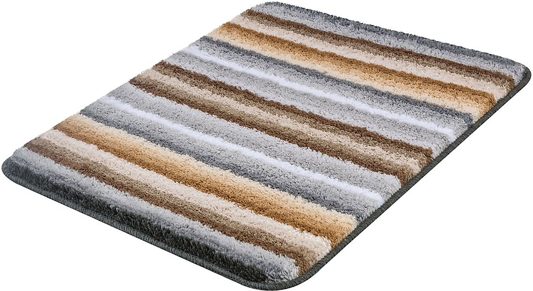 MEUSCH Badematte "Funky" Höhe 18 mm rutschhemmend beschichtet fußbodenheizu günstig online kaufen