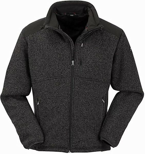 Maul Fleecejacke Brunnthal II-Strickfleecejacke Herren Fleecejacke schwarz günstig online kaufen