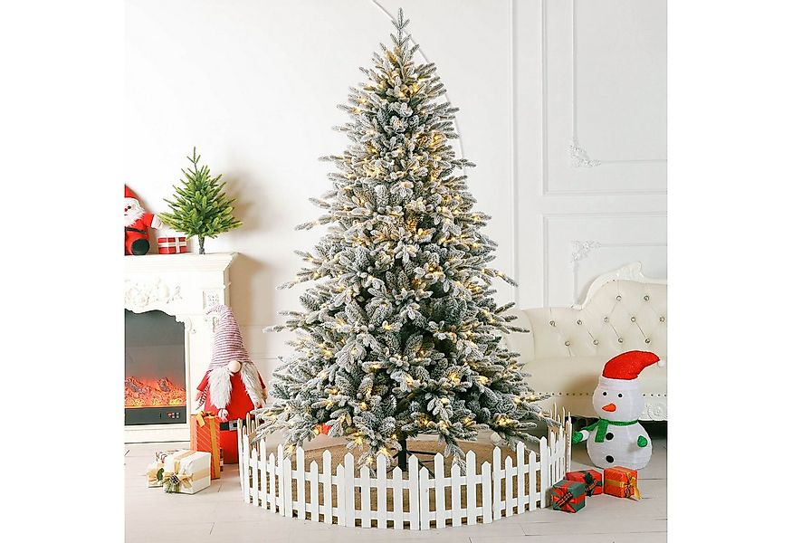 Sinaopus Künstlicher Weihnachtsbaum mit Schnee, Beleuchtung, Tannenbaum kün günstig online kaufen