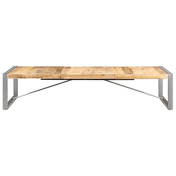 vidaXL Couchtisch 180x90x40 cm Raues Mangoholz günstig online kaufen