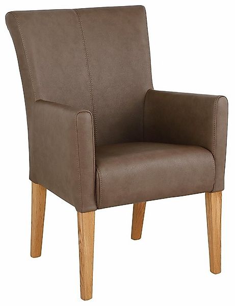 Home affaire Armlehnstuhl King BESTSELLER!, Esszimmerstuhl mit bequemer Pol günstig online kaufen