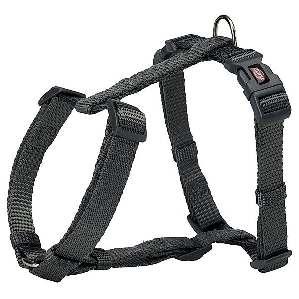 TRIXIE Hunde-Geschirr Premium H-Geschirr graphit günstig online kaufen