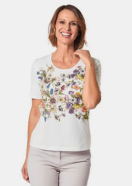 GOLDNER Print-Shirt Pflegeleichtes Rundhalsshirt mit attraktivem Druck günstig online kaufen