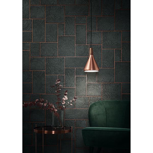 Marburg Vliestapete, Holz, natürlich, schimmernd, (1 St), moderne Tapete fü günstig online kaufen