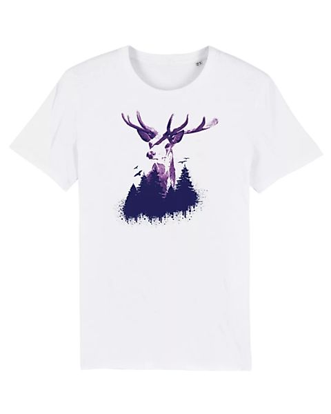 Hirsch Im Wald | T-shirt Herren günstig online kaufen