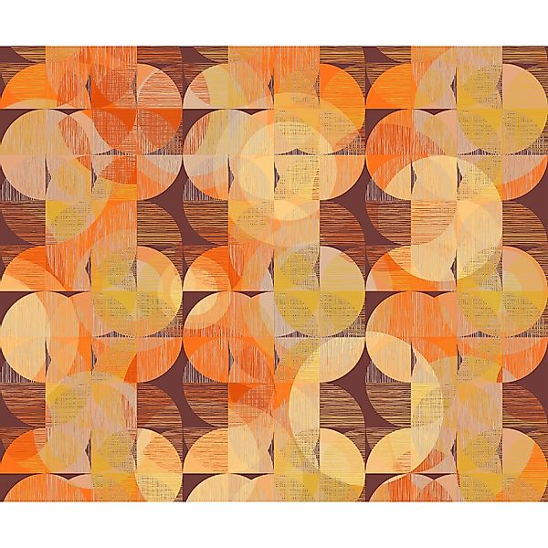 Komar Vliestapete »Digitaldruck Vlies - Seventies Swing - Größe 300 x 250 c günstig online kaufen