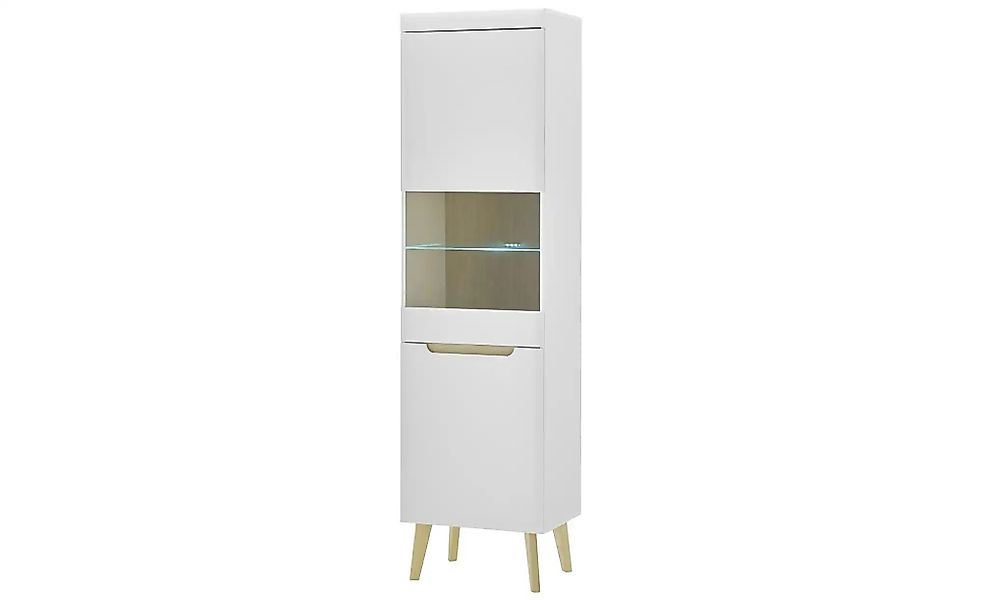 Vitrine mit Soft-Close Malaren ¦ weiß ¦ Maße (cm): B: 50 H: 197 T: 40.0 Sch günstig online kaufen