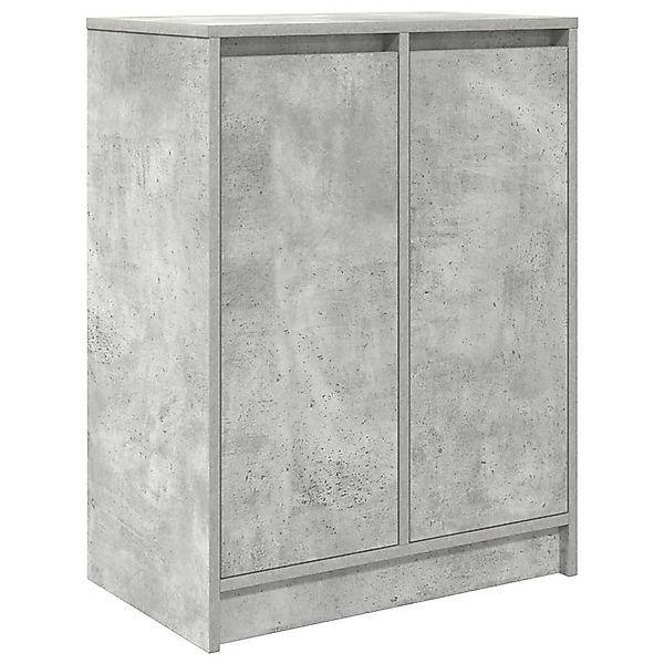 vidaXL Schuhschrank Betongrau 57x34x76 cm Holzwerkstoff 861871 günstig online kaufen