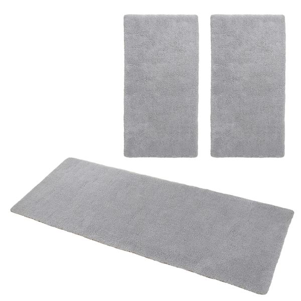 my home Hochflor-Bettumrandung "Microfaser Teppich Magong, besonders weich, günstig online kaufen