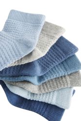 Next Kurzsocken Gerippte Socken im 7er-Set günstig online kaufen