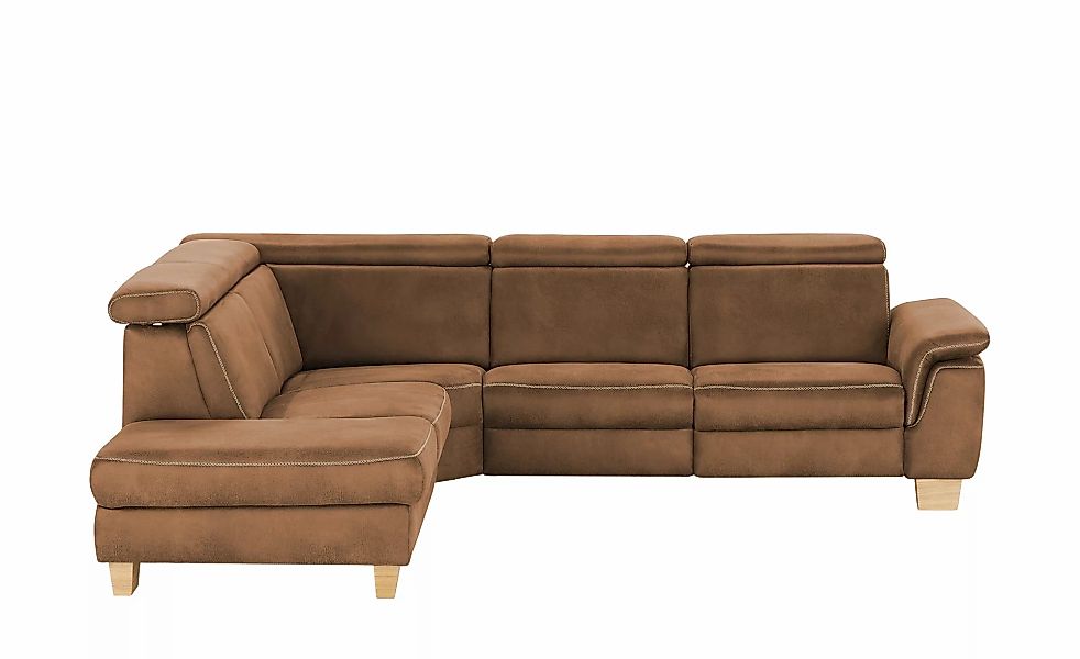 Mein Sofa bold Ecksofa  Beata ¦ braun ¦ Maße (cm): B: 270 H: 80 T: 233.0 Po günstig online kaufen