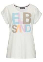 Elbsand Print-Shirt mit Logodruck, Kurzarmshirt, sportlich günstig online kaufen