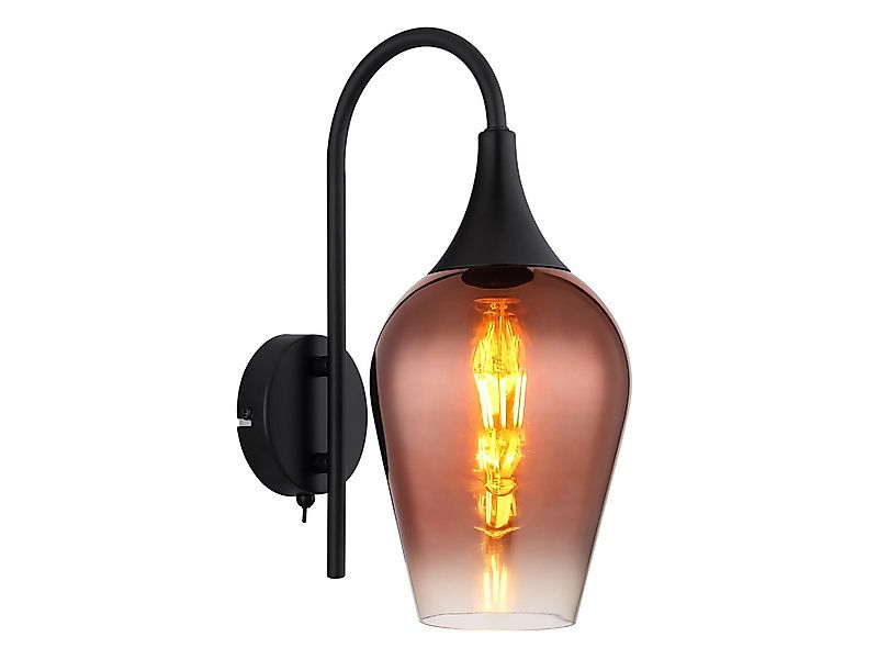 GLOBO LIGHTING LED Wandleuchte, LED wechselbar, warmweiß, Ausgefallen-e inn günstig online kaufen