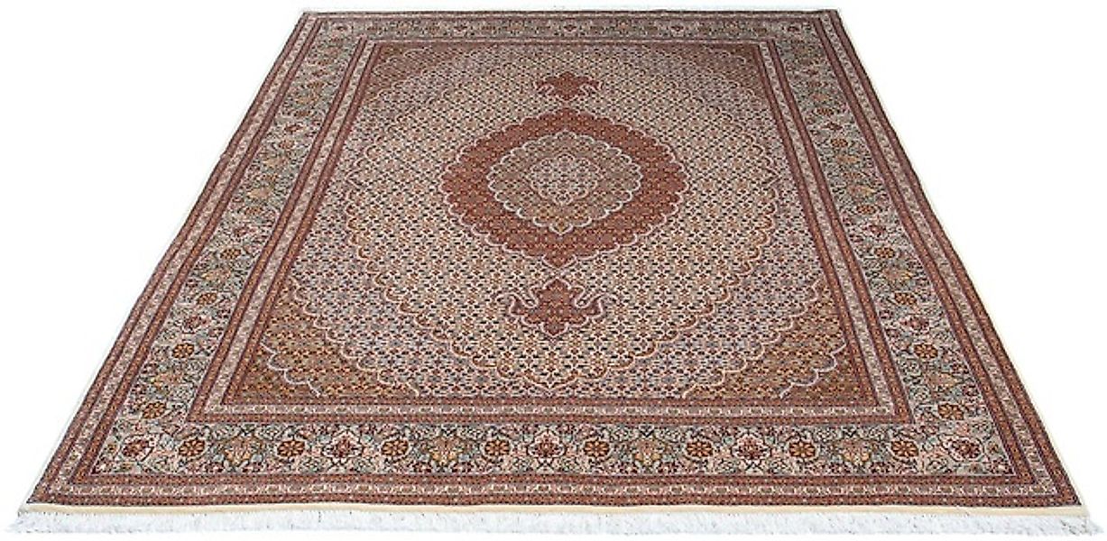 morgenland Orientteppich »Perser - Täbriz - 202 x 150 cm - hellbraun«, rech günstig online kaufen