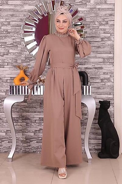 MODAMİHRAM Maxikleid Inci Detailliertes Jumpsuit-Kleid günstig online kaufen