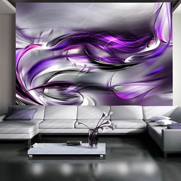 artgeist Fototapete Purple swirls mehrfarbig Gr. 300 x 210 günstig online kaufen